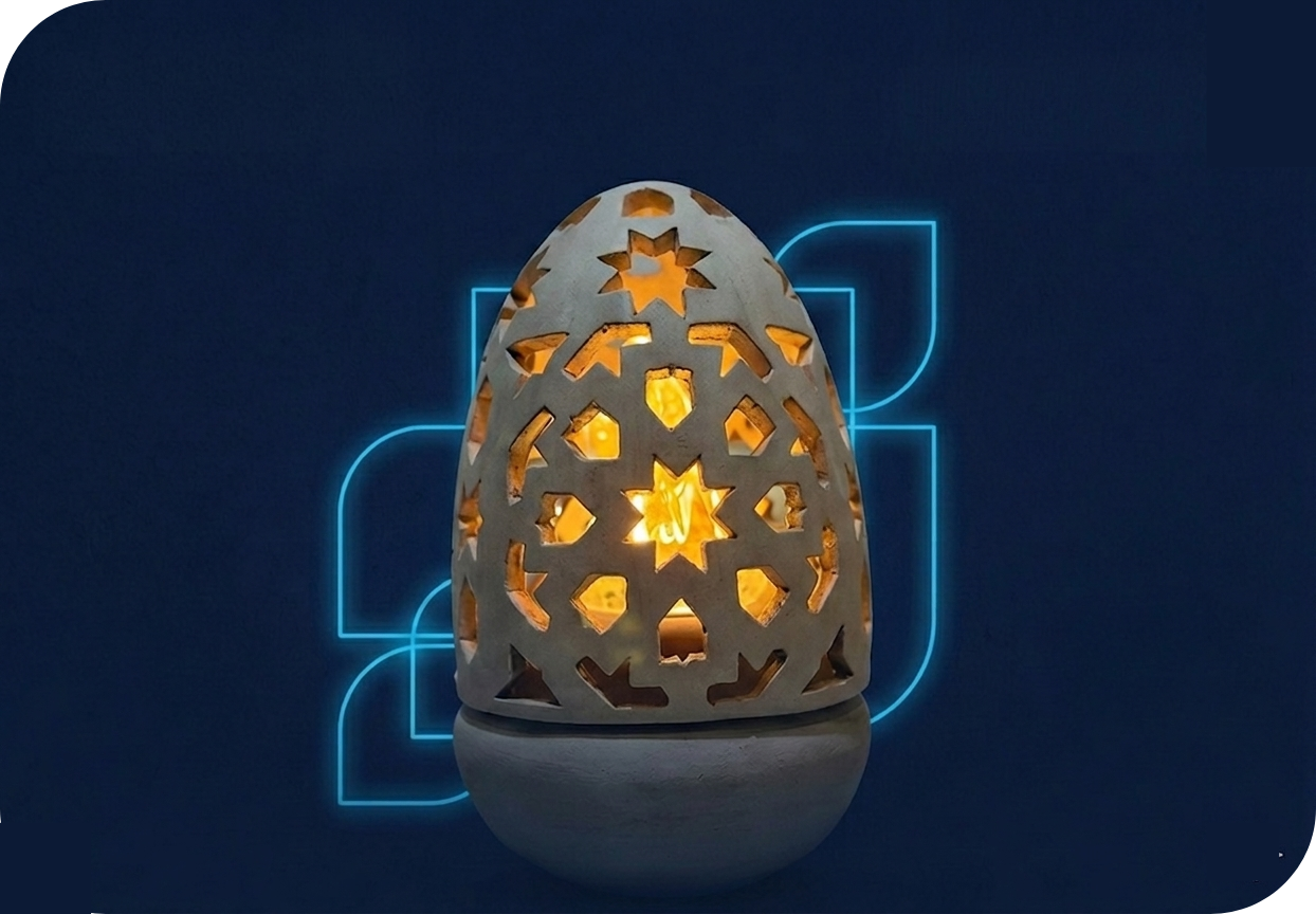 احلام عبداللطيف قارة, احلام عبداللطيف, خزف, طين, فخار, هواية, شغف, ابداع, موهبة, تمويل, بنك التنمية الاجتماعية, بنك التنمية