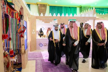 مشاركة بنك التنمية الاجتماعية في ملتقى الباحة للحرفيين